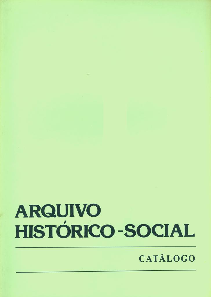 Catálogo A.H.S. (capa)